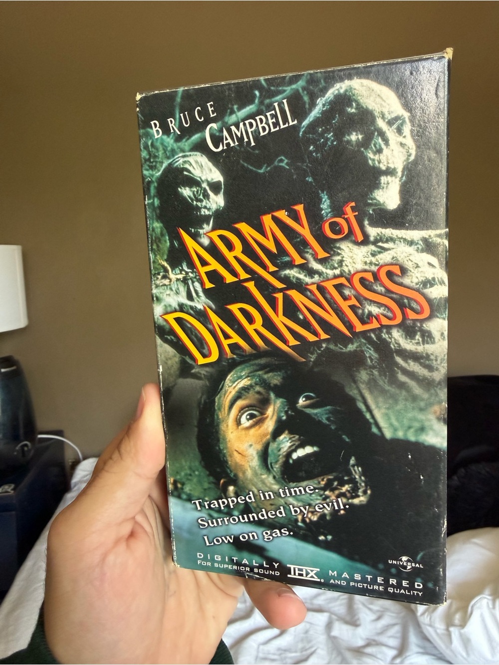 Army of Darkness VHS - Bruce Campbell Horror Movie